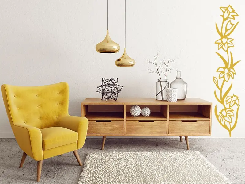 Autocolantes Flores de sino résultat en situation Autocolantes Flores de sino résultat en situation