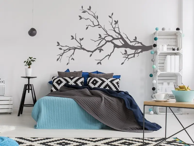 Sticker mural Branches Branche résultat en situation Sticker Branche