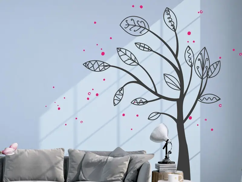 Sticker Arbres Boules 2