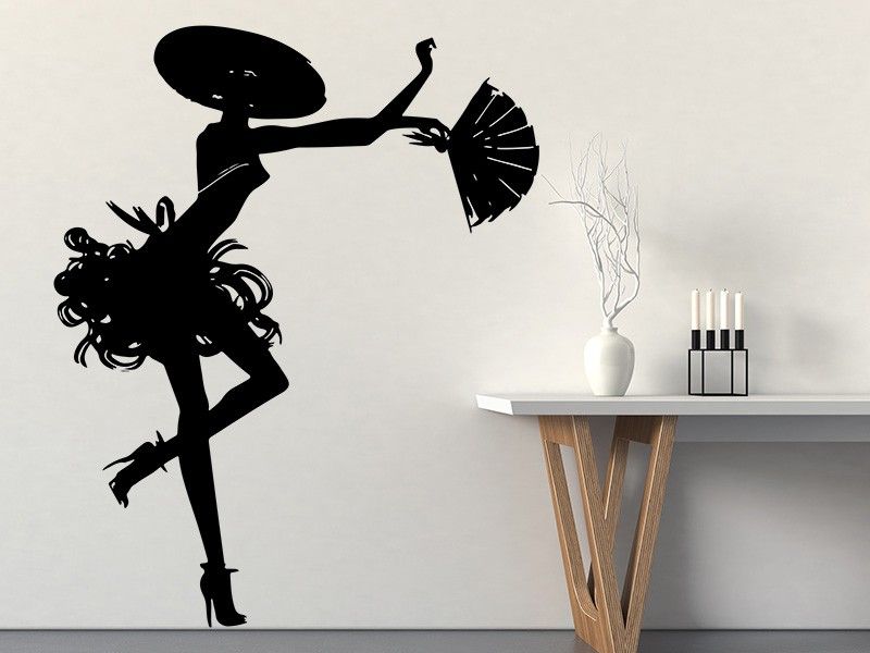 Autocolante de parede La Petite Robe Noire Guerlain 6