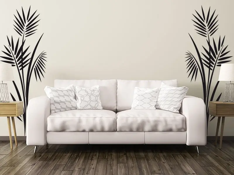 Sticker Floral Feuilles de Palmier