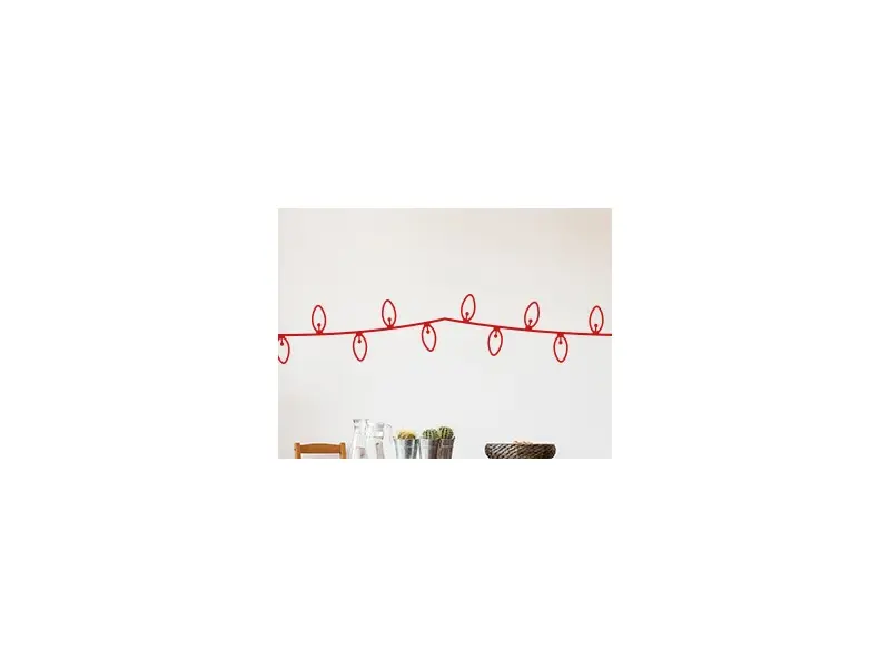 Sticker Frise Lampes