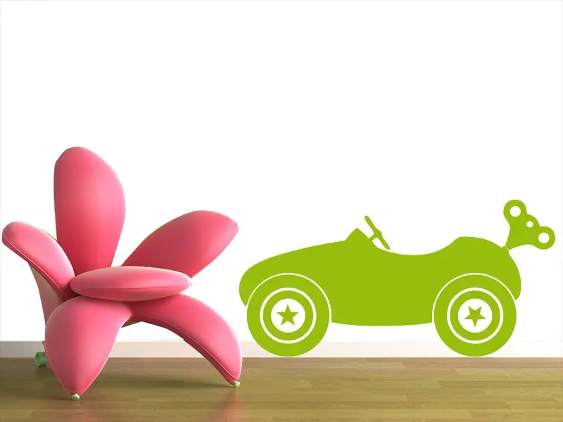 Autocolante de parede Carro Bebê 2