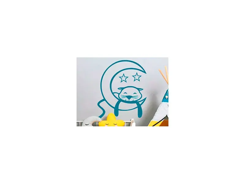 Sticker Chat Lune