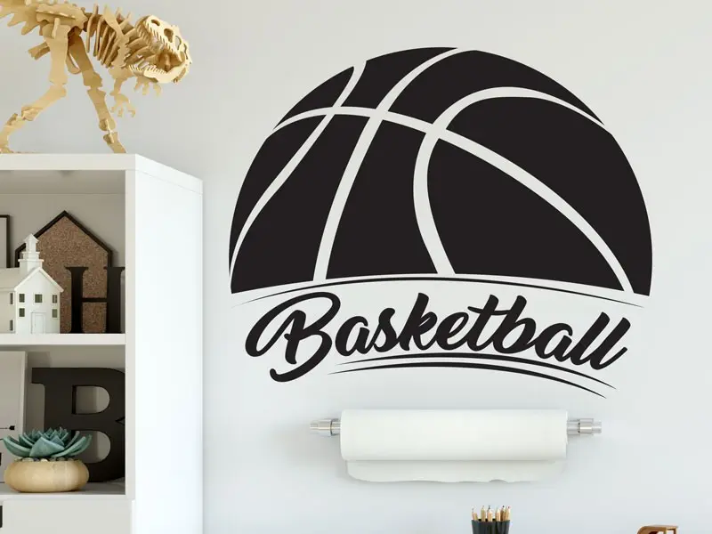 Sticker mural Autres Sports Basketball résultat en situation gros plan Sticker Basketball