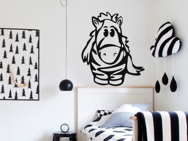 Autocolante de parede Zebra Infantil