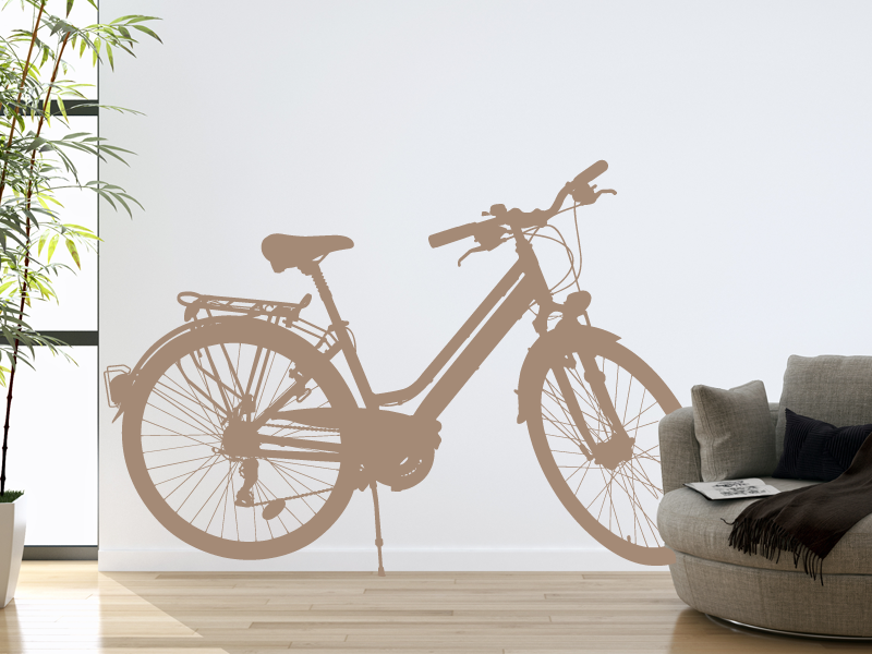 Autocolante de parede Bicicleta