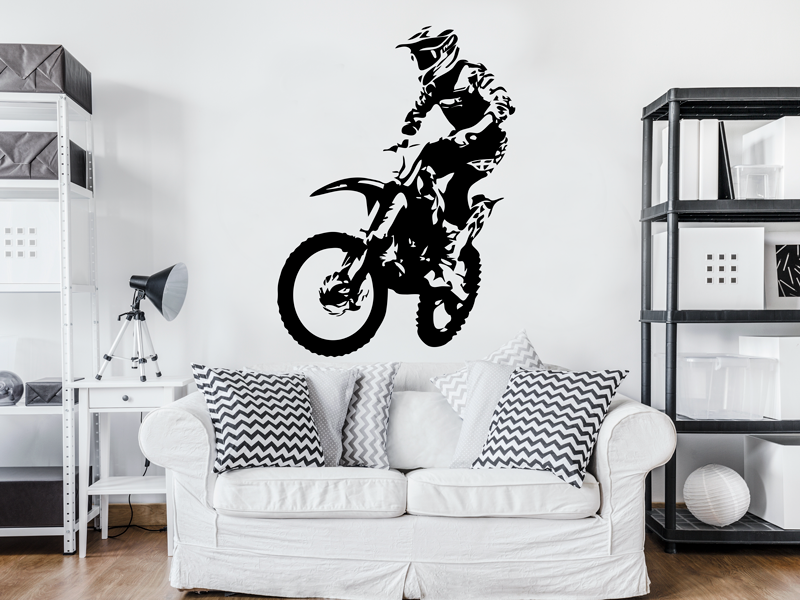 Autocolante de parede Motocross 3