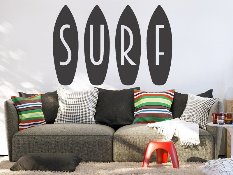 Autocolante de parede Pranchas de surf
