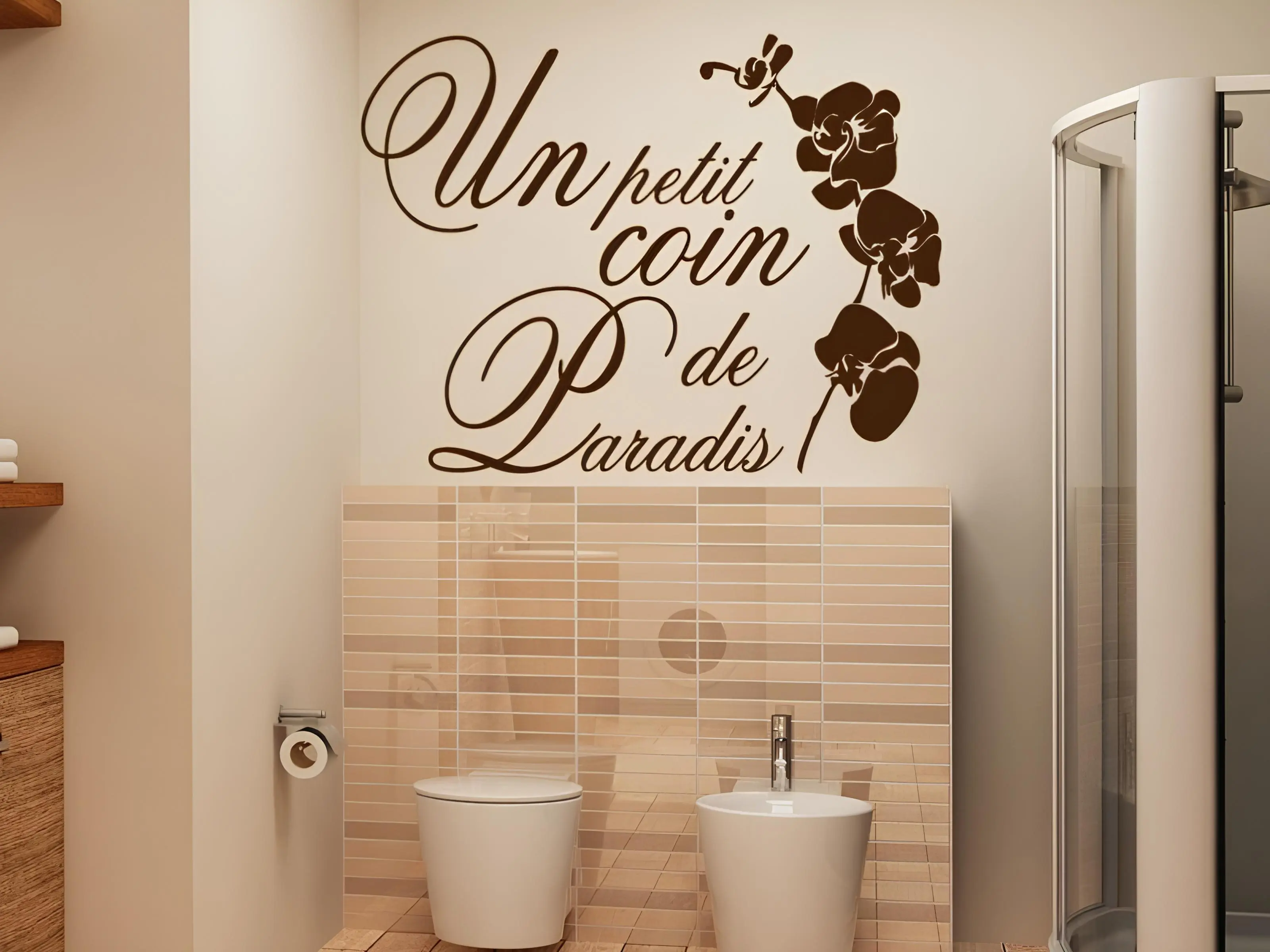 Autocolante de parede Un petit coin de Paradis Autocolante de parede Un petit coin de Paradis
