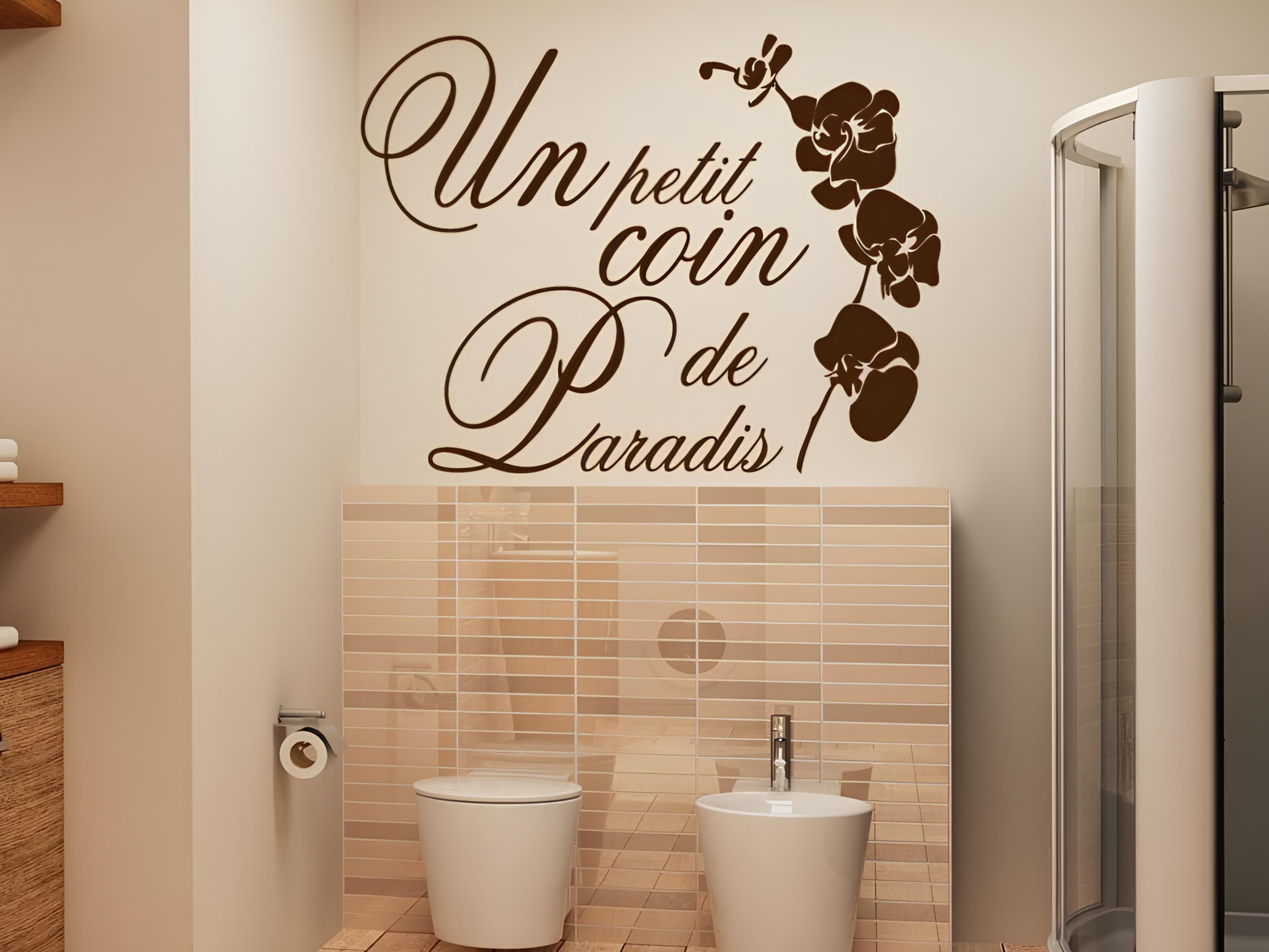 Sticker Un Petit Coin de Paradis