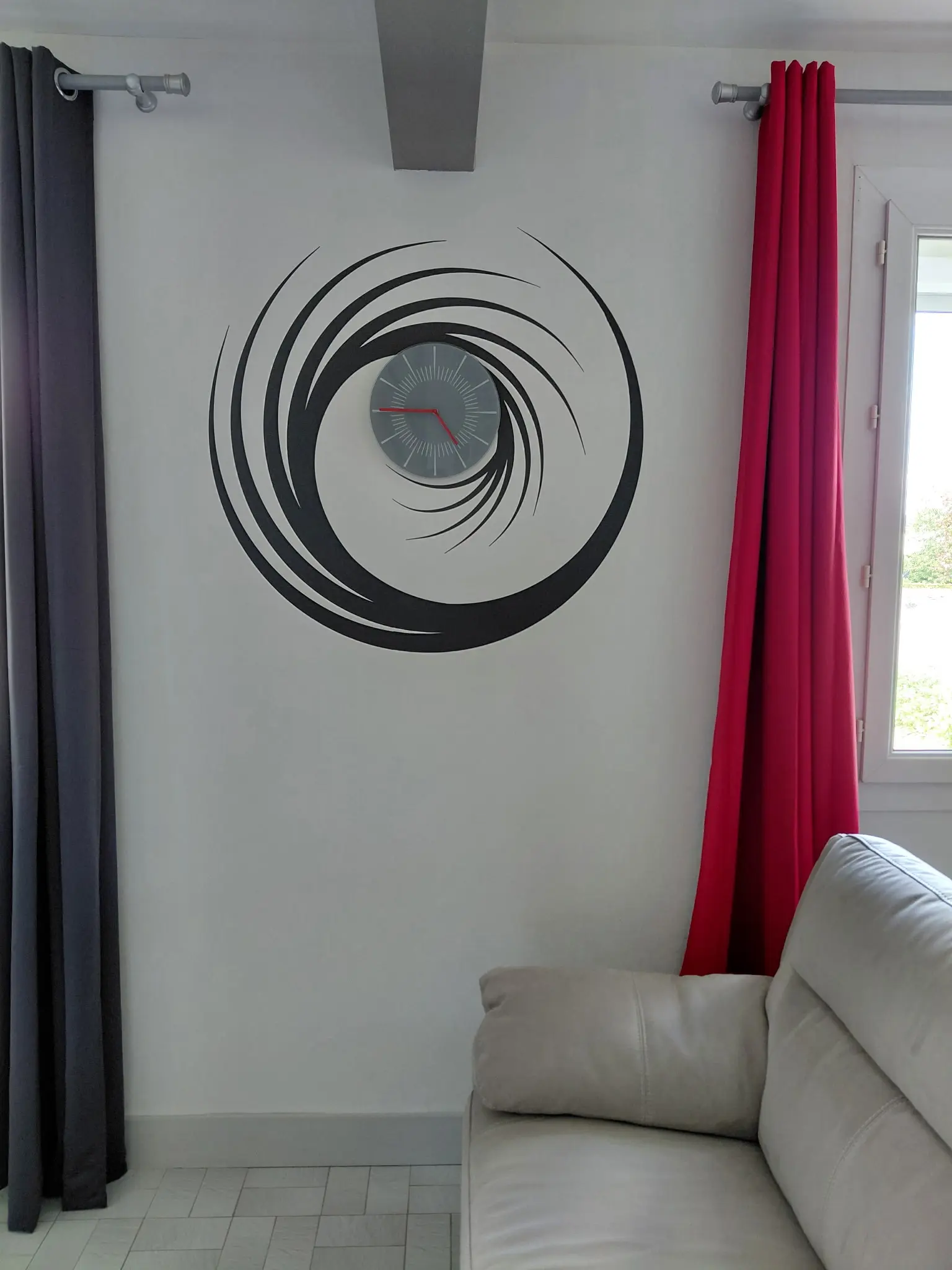 Sticker Spirale Illusion
