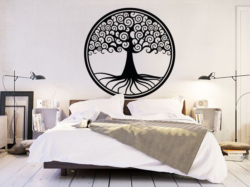 Sticker mural Arbre de Vie 3 résultat en situation
