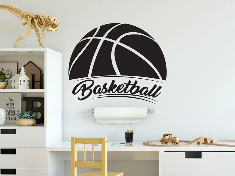 Sticker mural Basketball résultat en situation