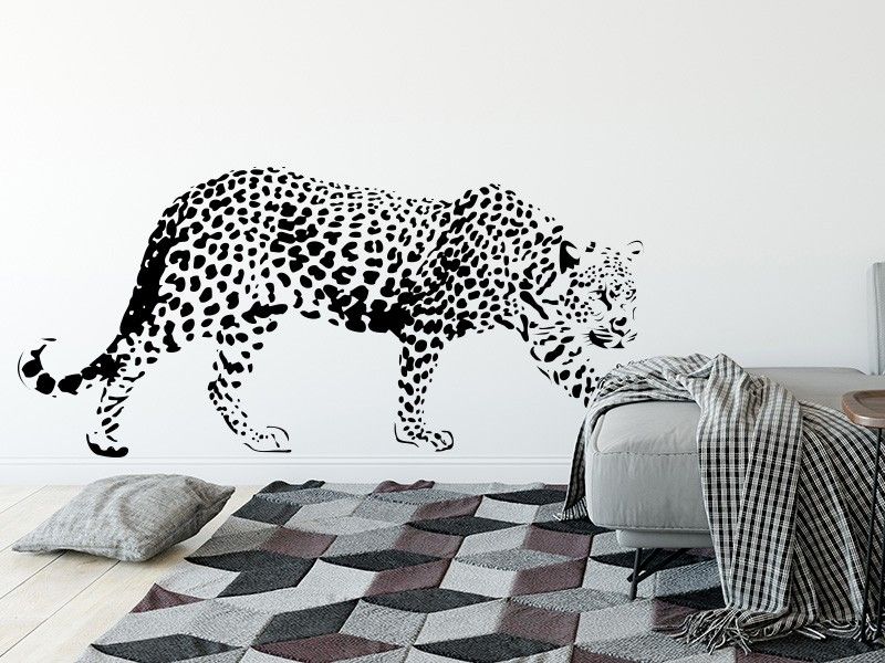 Autocolante de parede Leopardo