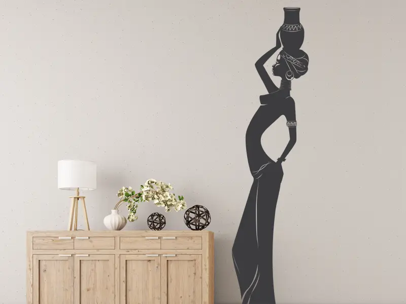 Sticker Femme Africaine 2