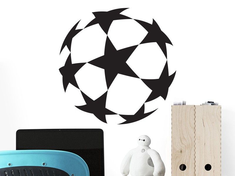 Sticker Ballon Foot UEFA