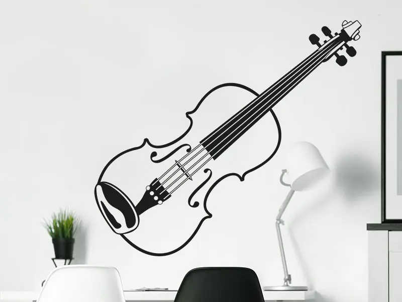 Autocolante de parede Violino