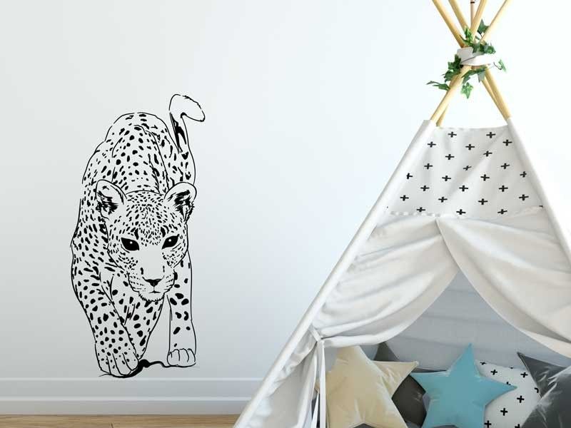 Autocolante de parede Leopardo
