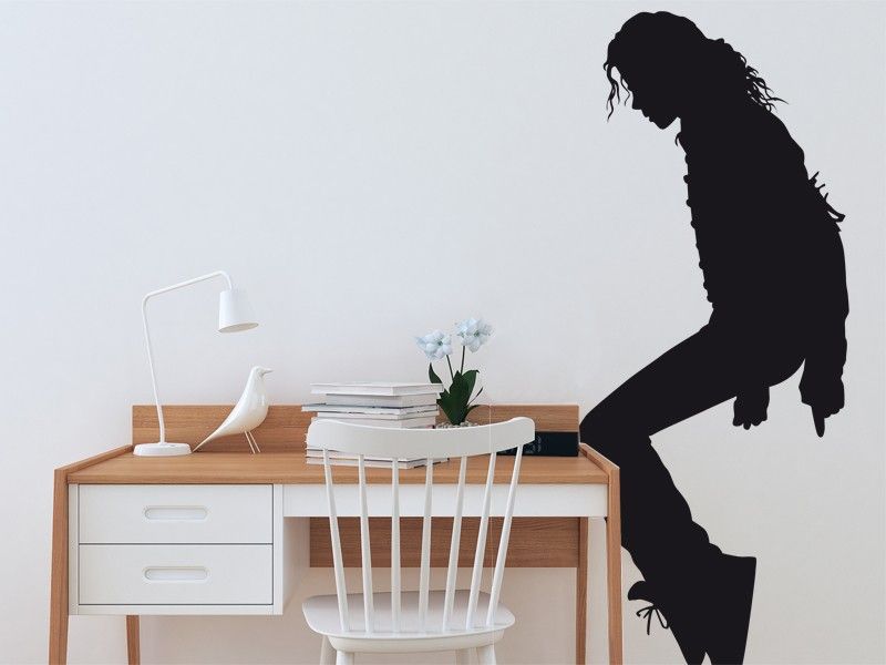 Sticker mural King of the Pop 2 résultat en situation