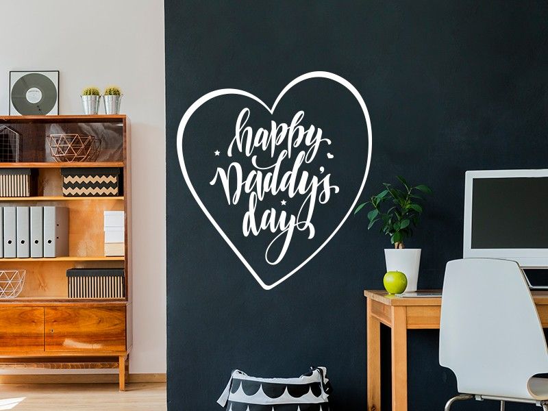 Autocolante de parede Happy Daddy's Day 2