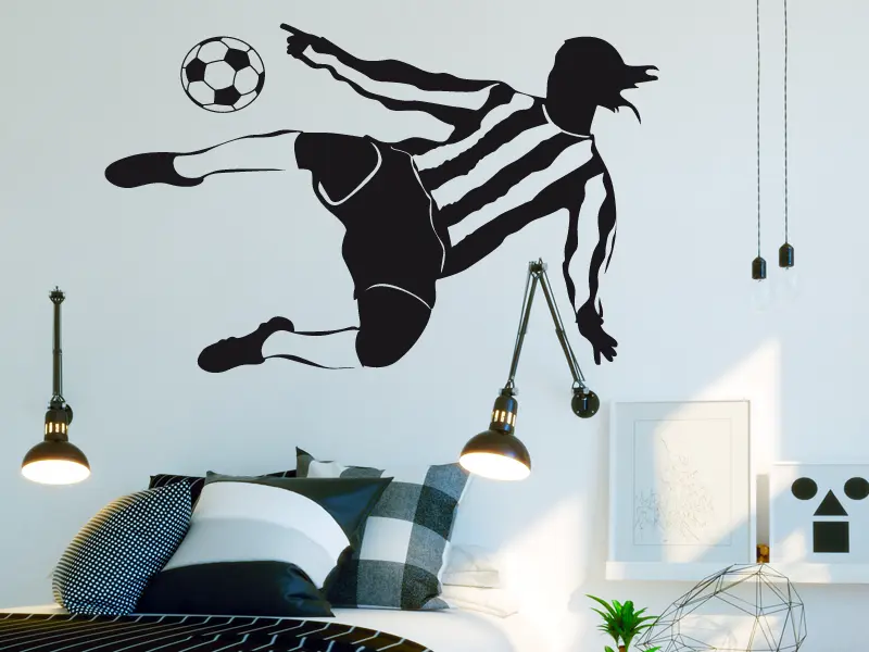 Sticker mural Football Gardien de But résultat en situation Sticker Gardien de But