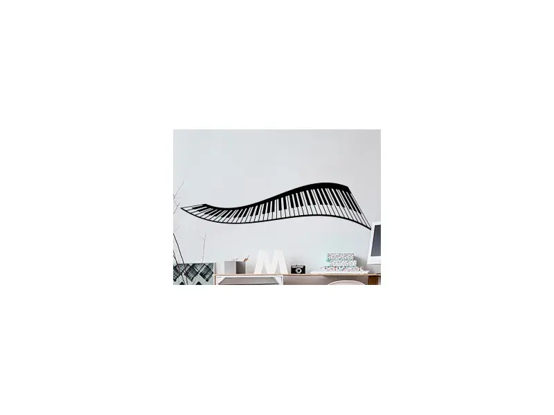 Sticker Piano Design