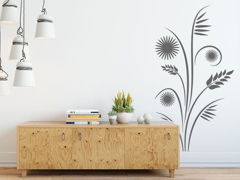 Sticker Floral Fleurs Epis