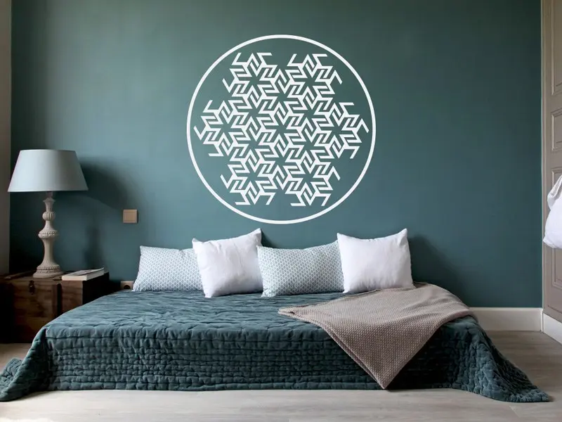 Sticker mural Mandala Antahkarana résultat en situation