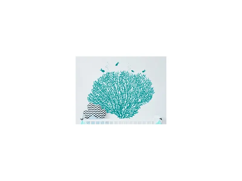 Autocolante de parede Coral