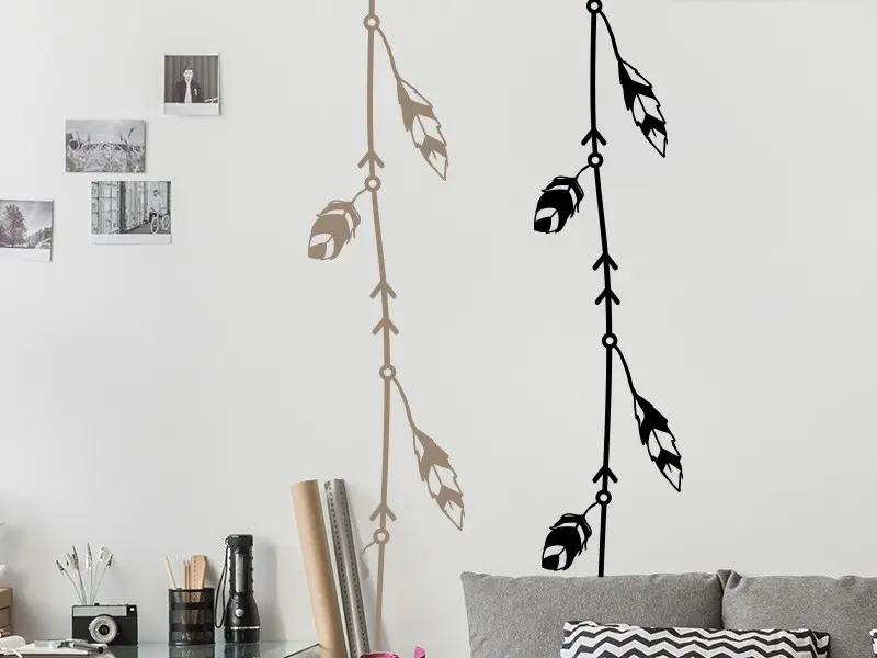 Sticker Frise Plumes
