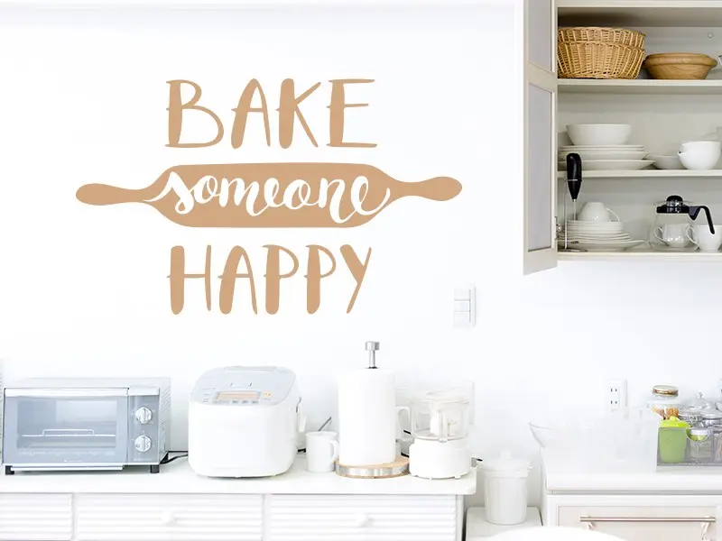 Sticker mural Stickers Cuisine Cuisine Bakery résultat en situation Sticker Cuisine Bakery