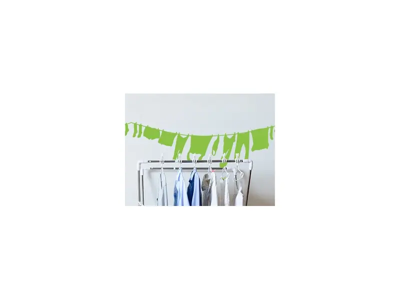 Sticker Frise Corde à Linge