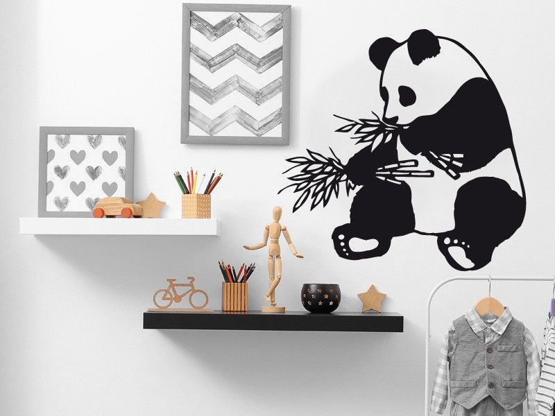 Autocolante de parede Panda