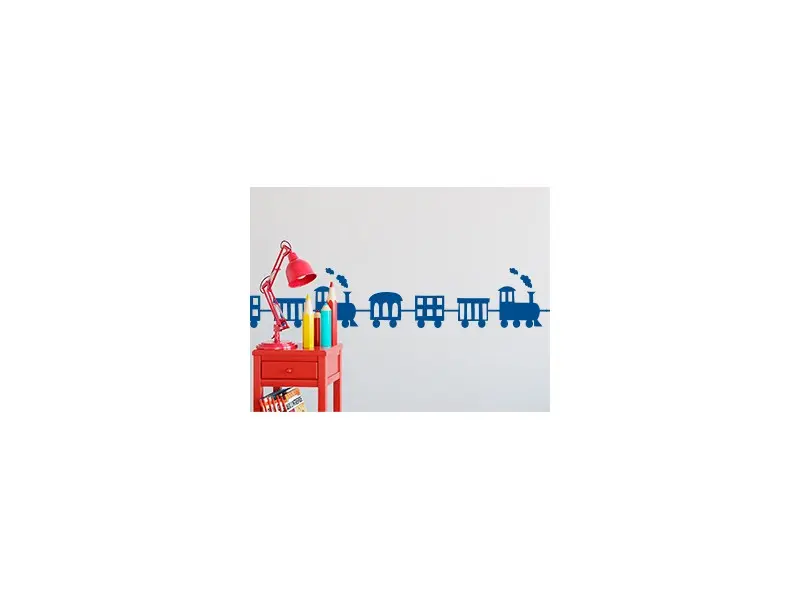 Sticker Frise Train