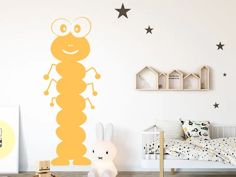 Autocolante Lagarta résultat en situation Autocolante Lagarta résultat en situation