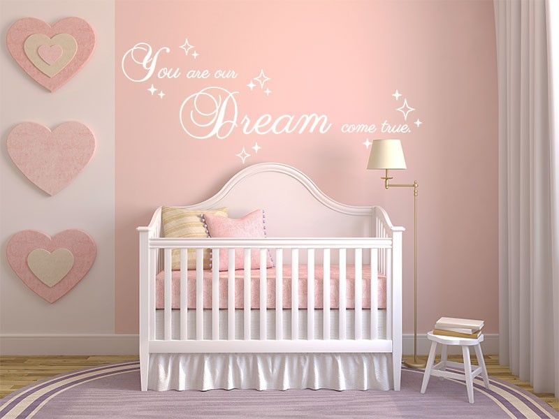 Autocolante de parede You are our Dream come true
