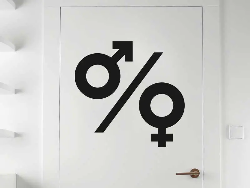 Sticker WC Masculin / Feminin