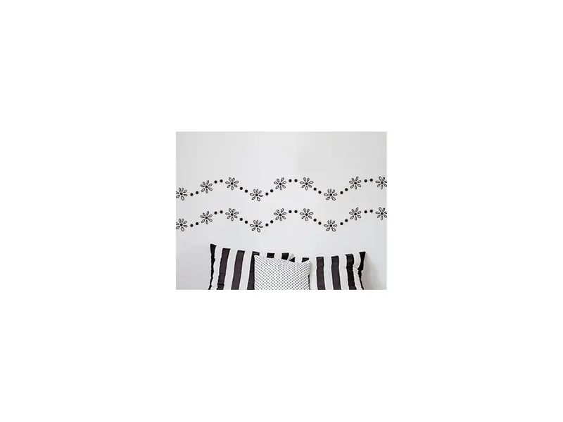 Sticker Frise Marguerites