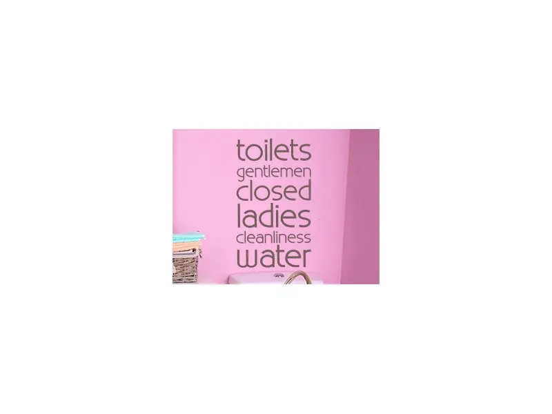 Sticker Toilets