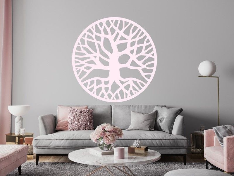 Autocolante de parede Árvore da vida Decorativo Abstrato 2