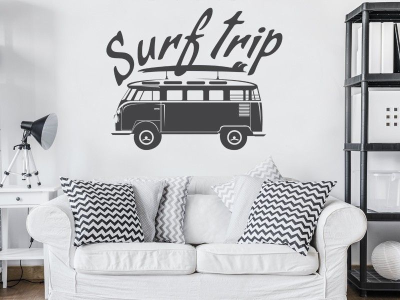 Autocolante de parede Surf Trip