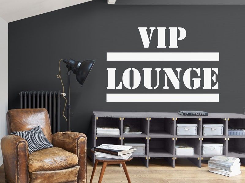 Autocolante de parede VIP Lounge