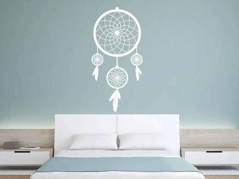 Sticker mural Autres Zen Capteur de Rêves résultat en situation Sticker Capteur de Rêves