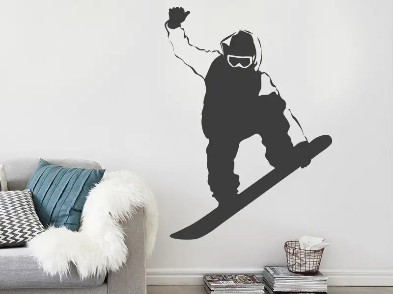 Autocolante de parede Snowboard Autocolante de parede Snowboard