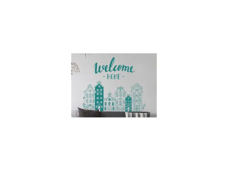 Sticker Welcome à Casa