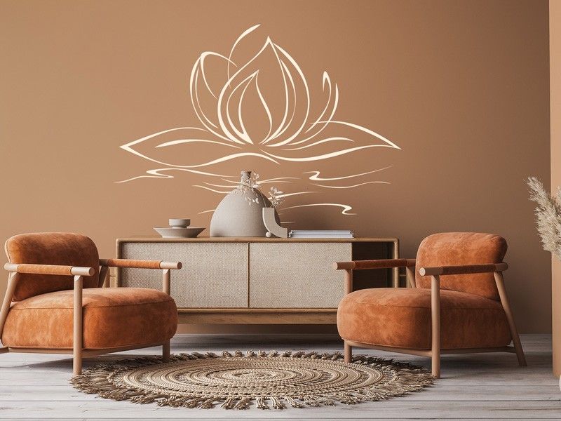 Sticker Fleur de Lotus