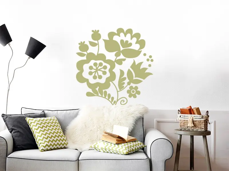 Sticker Bouquet de Fleurs