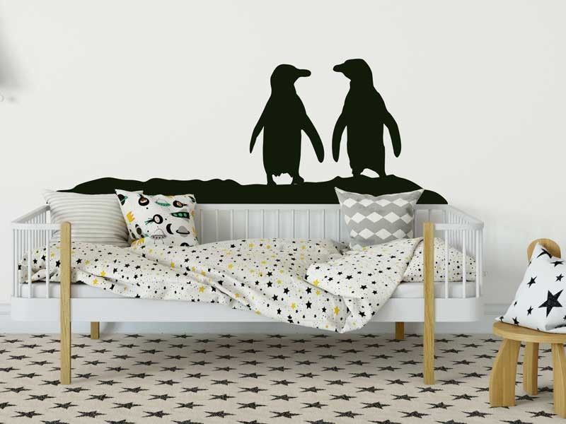 Autocolante de parede Pinguins