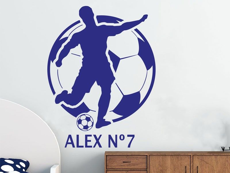 Autocolante de parede Futebol 5